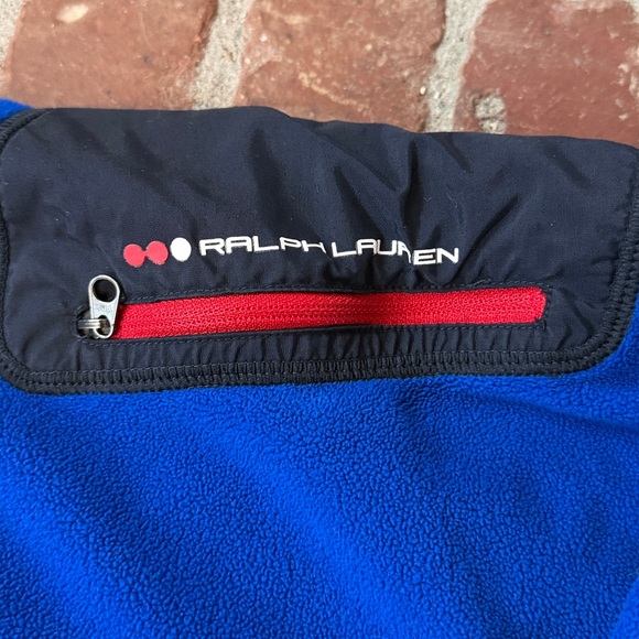 Ralph Lauren RLX Flag Quarter Snap Fleece Pullover - Picture 6 of 6